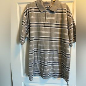 Lacoste Men’s ultra soft cotton jersey polo style shirt/ size 4XL
